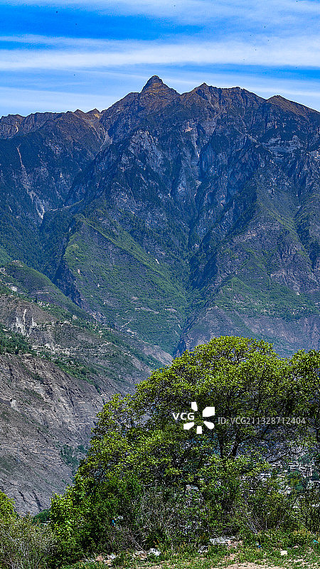 墨尔多神山 甘孜图片素材