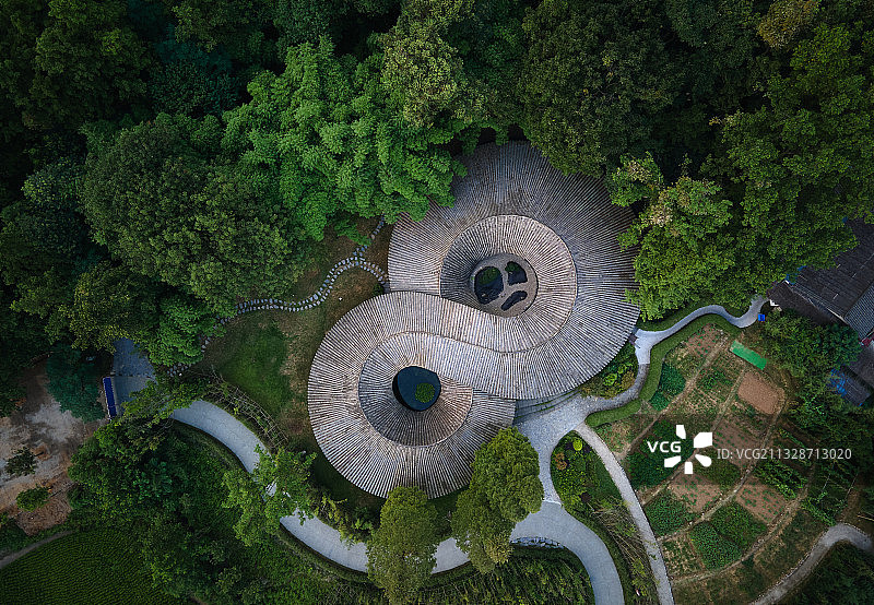 成都崇州市道明竹里图片素材