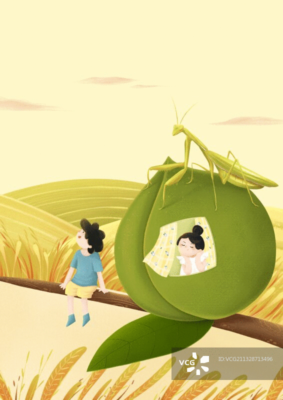 竖版芒种图片素材