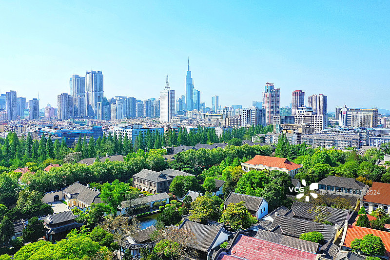 中国近代史遗址博物馆（南京总统府）的风光图片素材