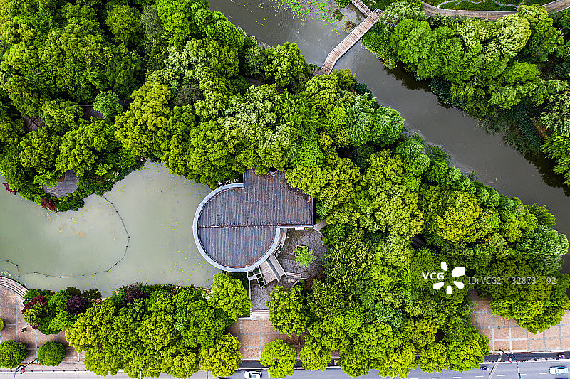 杭州水景公园图片素材