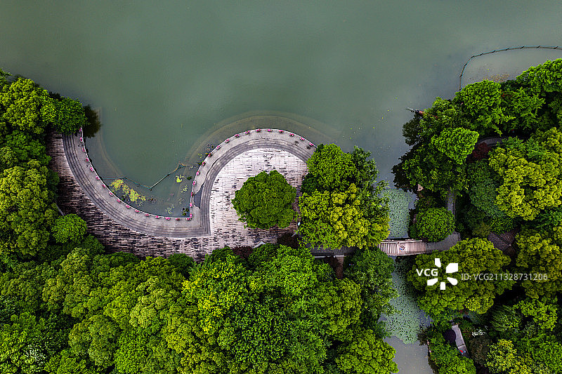 杭州水景公园图片素材