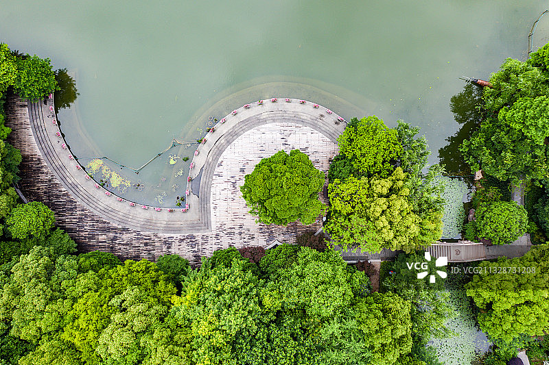 杭州水景公园图片素材