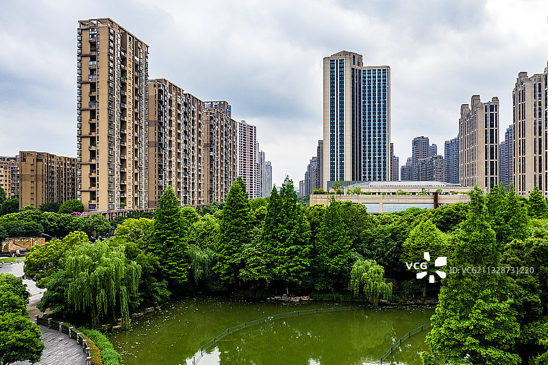 杭州水景公园图片素材