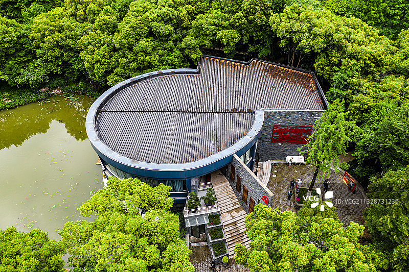 杭州水景公园图片素材