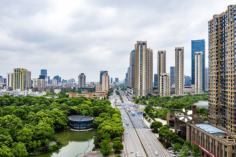 杭州水景公园图片素材