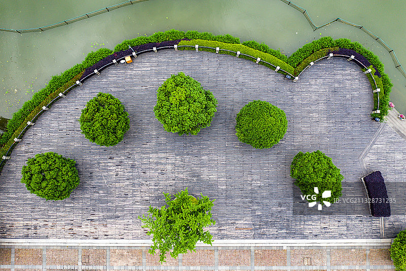 杭州水景公园图片素材