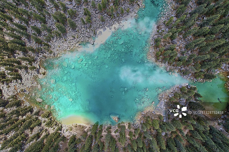 措普沟 志玛拥措图片素材