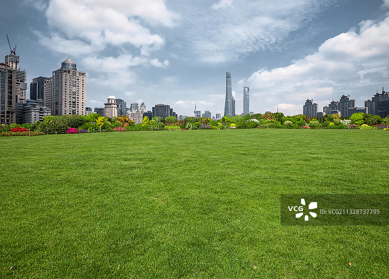 城市绿地图片素材