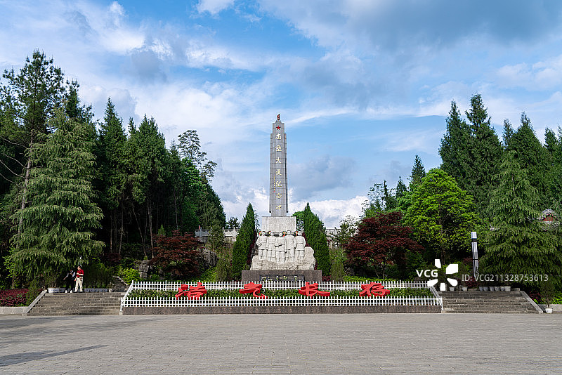 咸丰忠堡烈士陵园图片素材