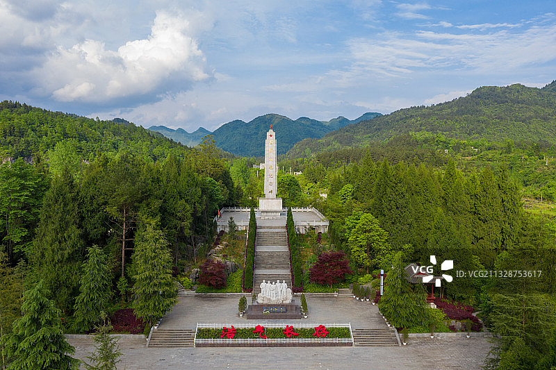 咸丰忠堡烈士陵园图片素材