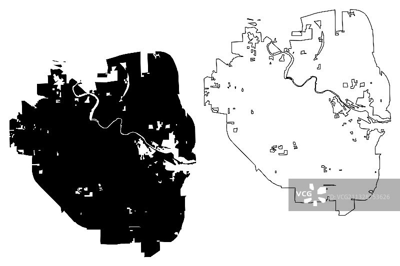 美国密歇根州安娜堡市城市图片素材