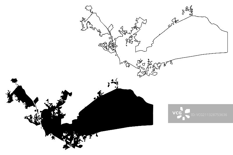 美国南卡罗来纳州哥伦比亚市城市风光图片素材