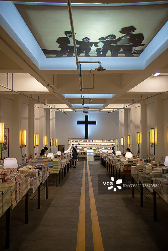 南京先锋书店五台山总店图片素材