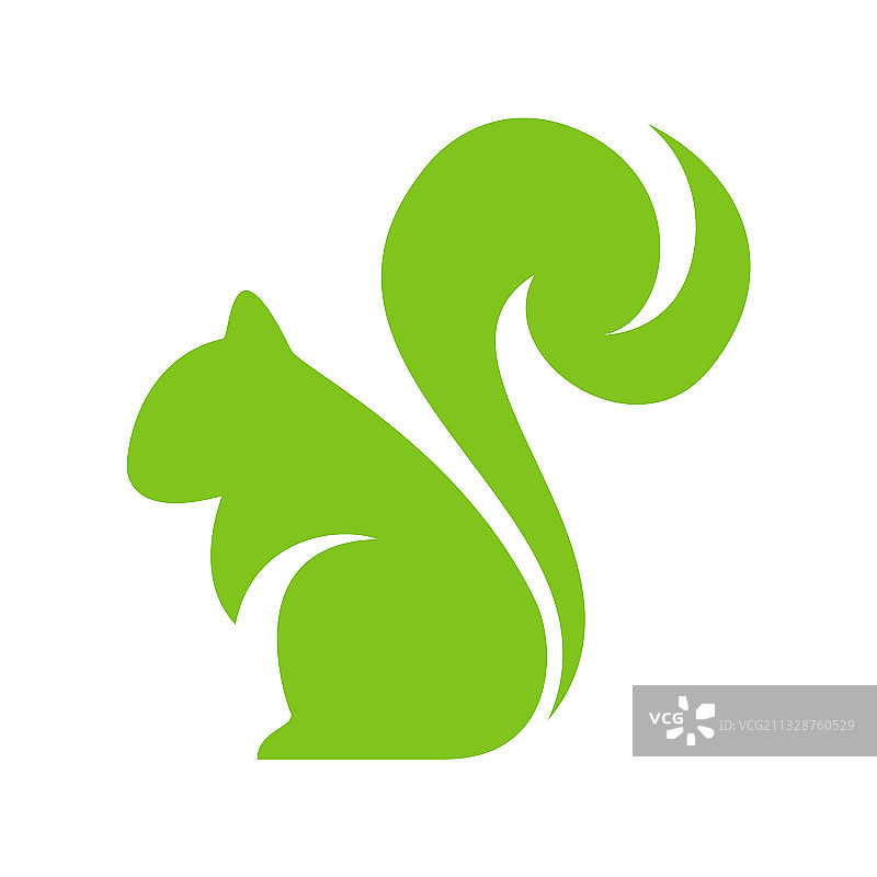 简约现代的花栗鼠松鼠logo设计图片素材