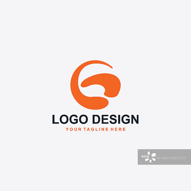 字母G标志设计首字母G型抽象图片素材