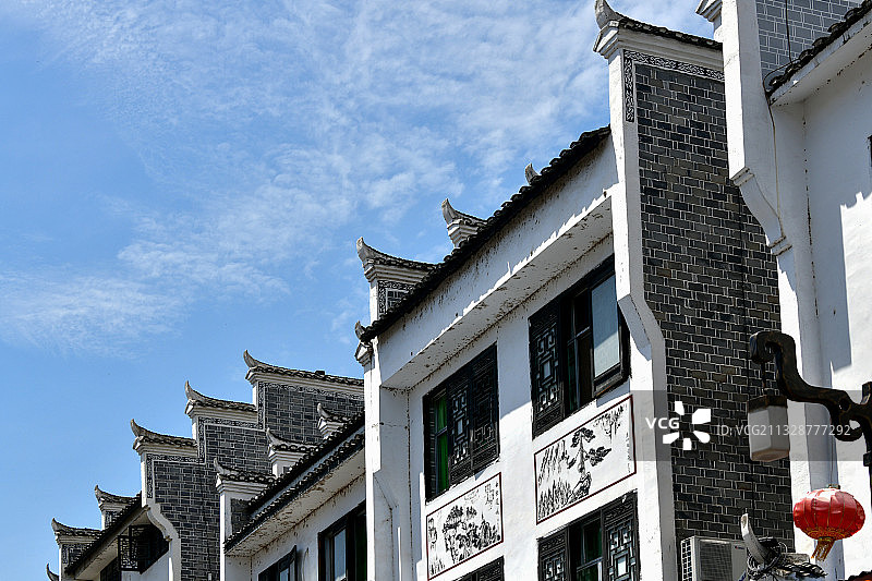 贵州省黔东南苗族侗族自治州黄平县旧州古城风光图片素材