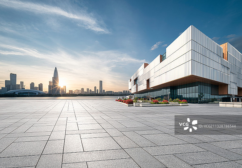 现在建筑城市广场图片素材