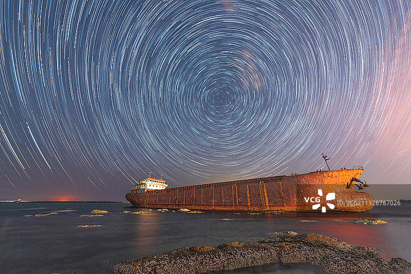 泰坦尼克上的斗转星移图片素材