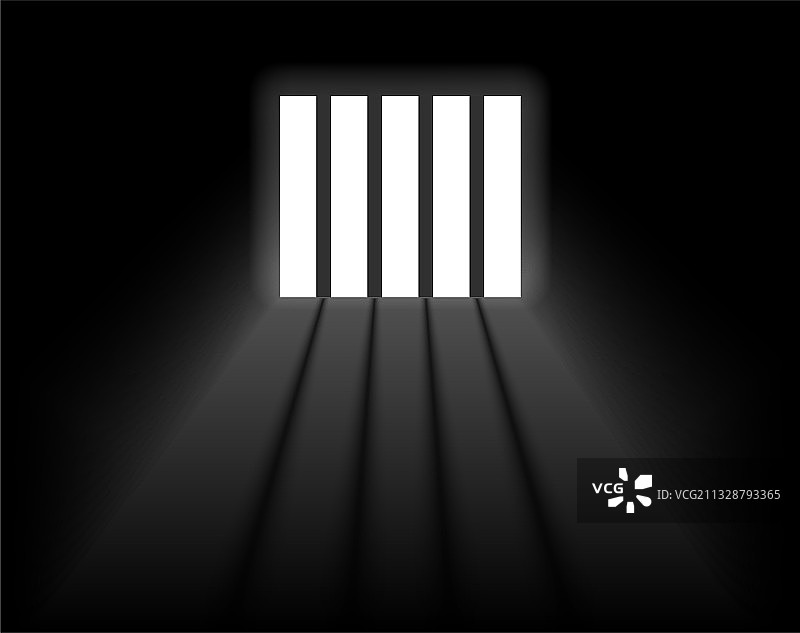 地牢监狱窗户背景，空牢房图片素材