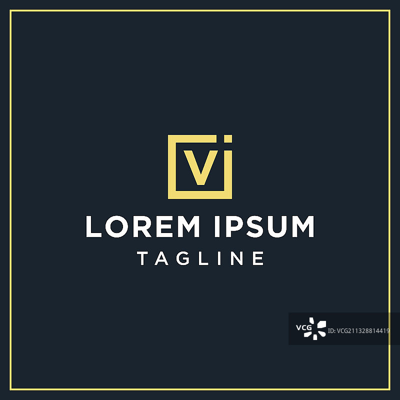 VJ或VI方形标志图片素材