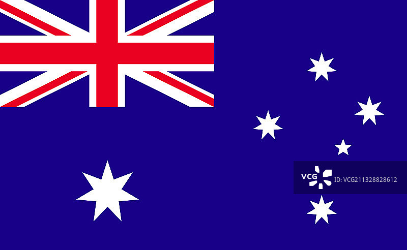澳大利亚国旗（精确比例）图片素材