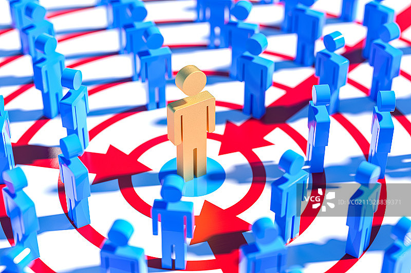 3D人群图片素材