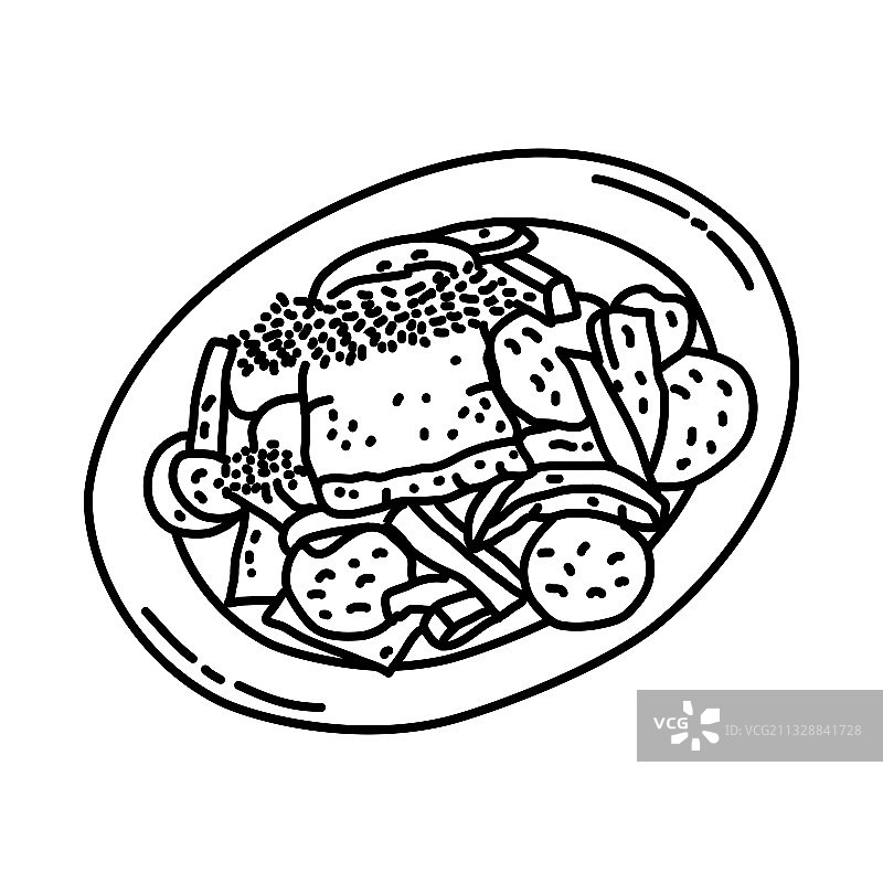 手绘涂鸦风格的Matazeez图标图片素材