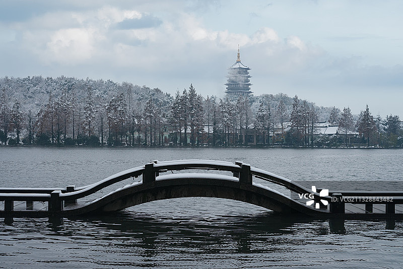 浙江杭州西湖图片素材