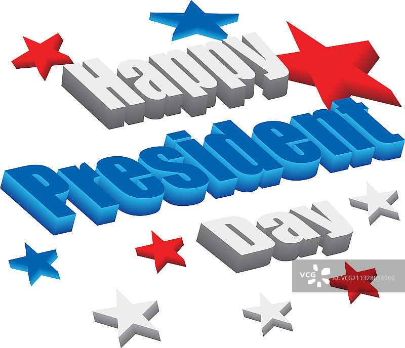 总统日透明背景10图片素材