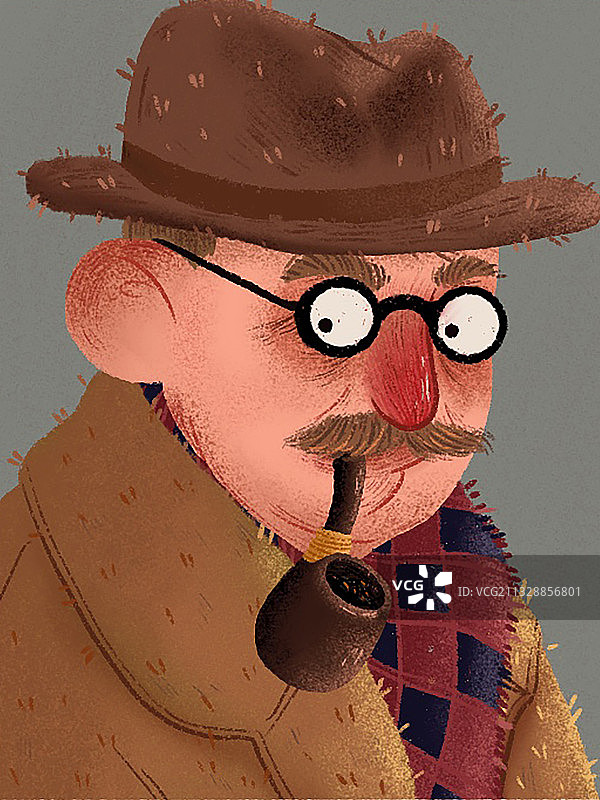 复古绘本人物合集图片素材