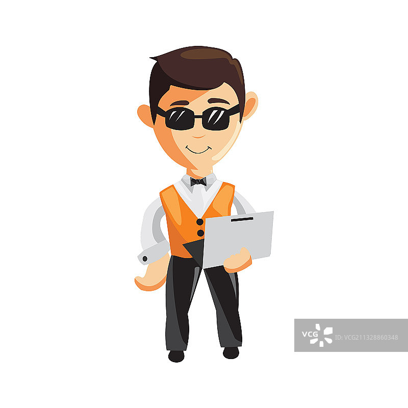 厨师服务员工作服图片素材