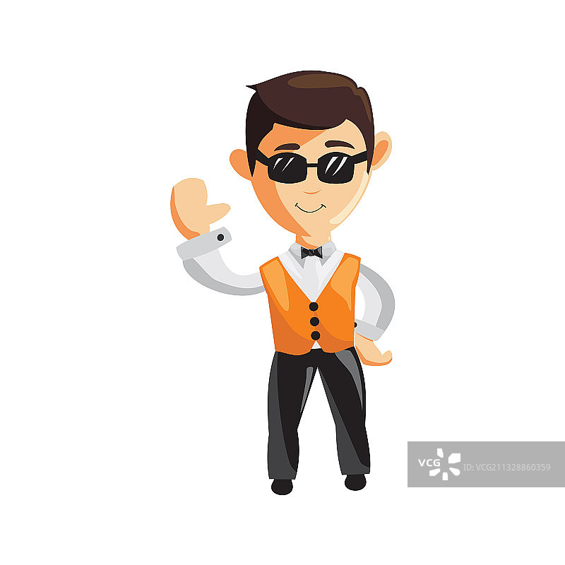 厨师服务员工作服图片素材