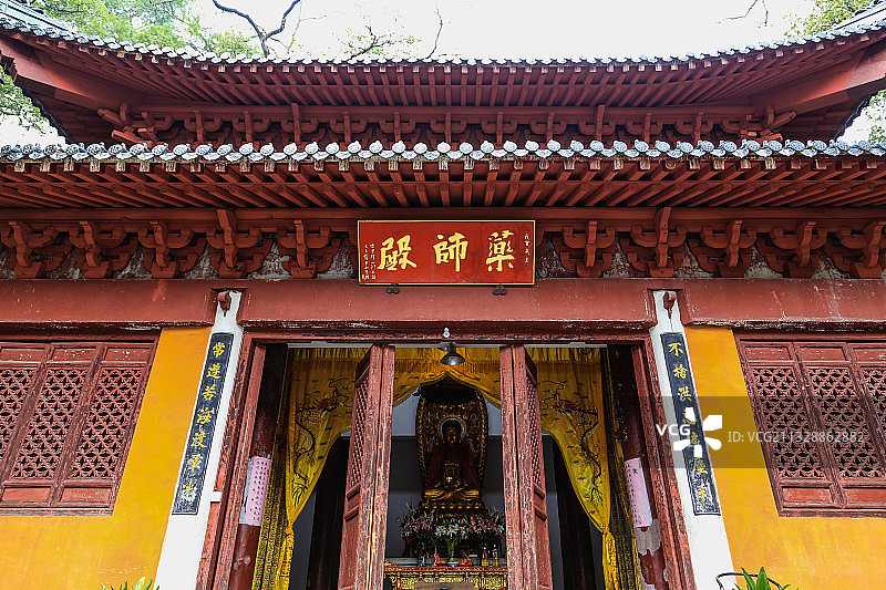 国清寺药师殿图片素材