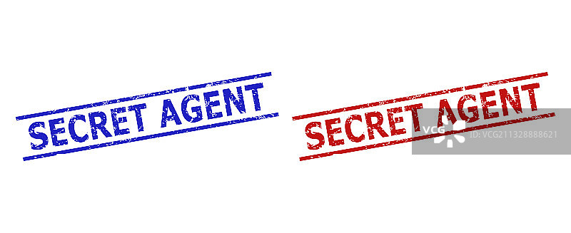 带橡胶表面的特工印章图片素材