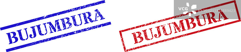 带纹理的布琼布拉橡胶邮戳水印图片素材