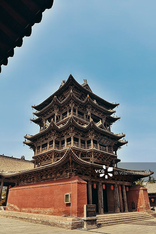 中国古建（山西篇）～万荣飞云楼图片素材