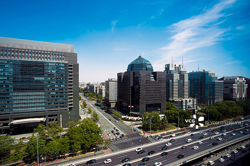 北京金融街风光图片素材