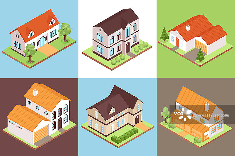 2.5D私宅设计概念合集图片素材