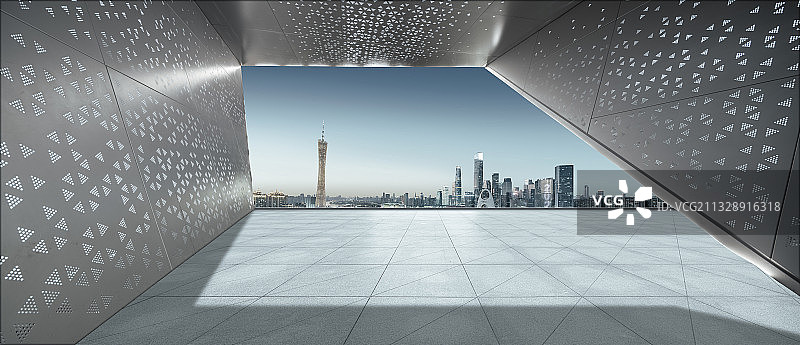 城市建筑空间里的地面图片素材