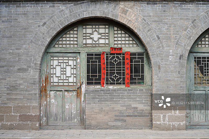 山西省 窑洞 建筑图片素材
