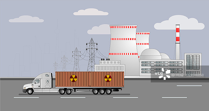 运输过的核燃料图片素材