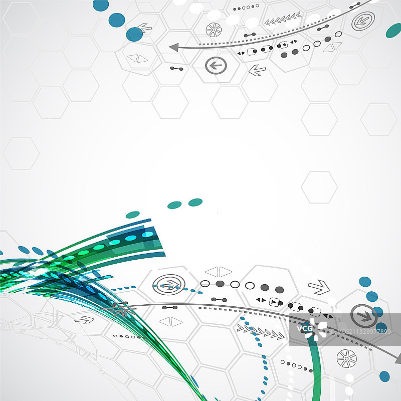 抽象的技术背景图片素材
