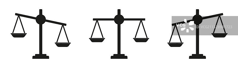 Law法律天平图标图片素材