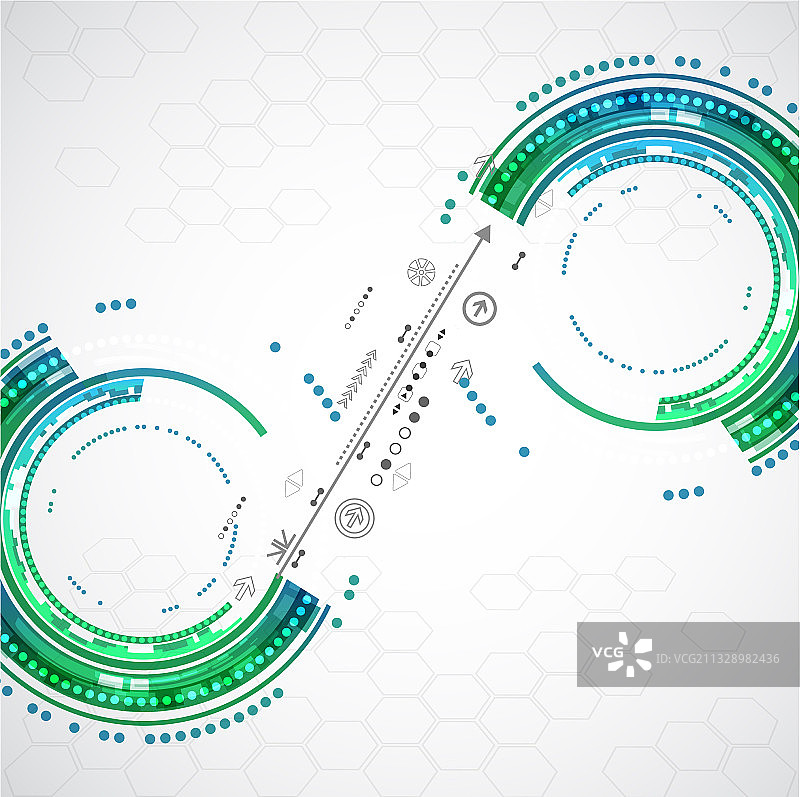 抽象的技术背景图片素材