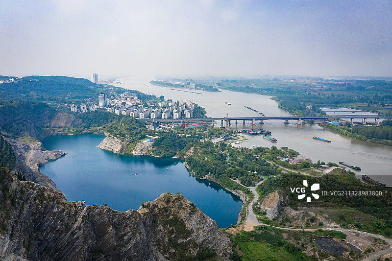 京杭运河盱眙美图片素材