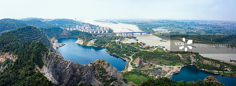 运河风光无限好图片素材