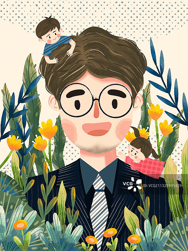 父亲节图片素材