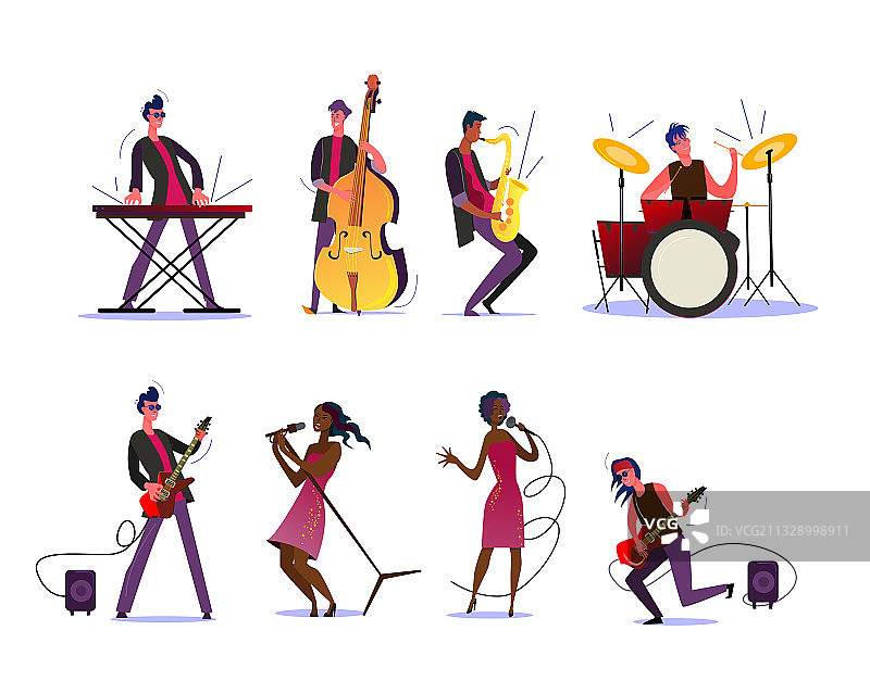 音乐表演或演唱会合集图片素材