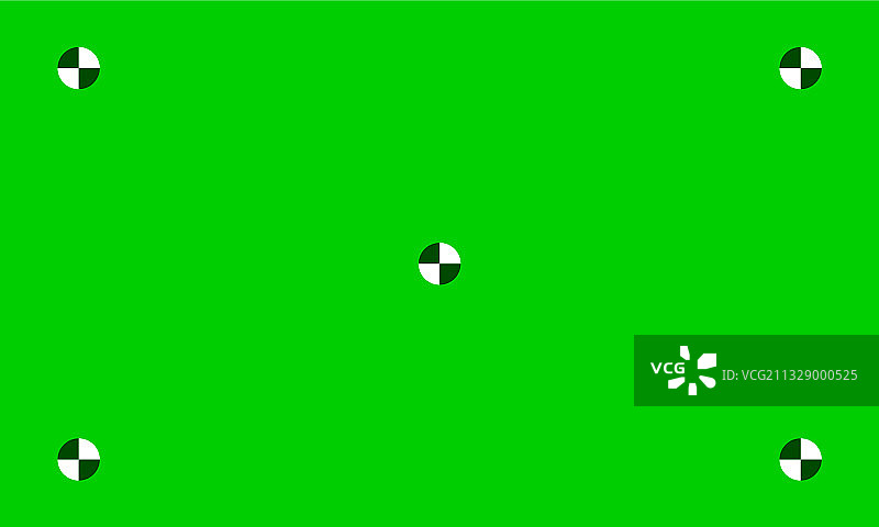 带跟踪的绿色色度键屏幕背景图片素材